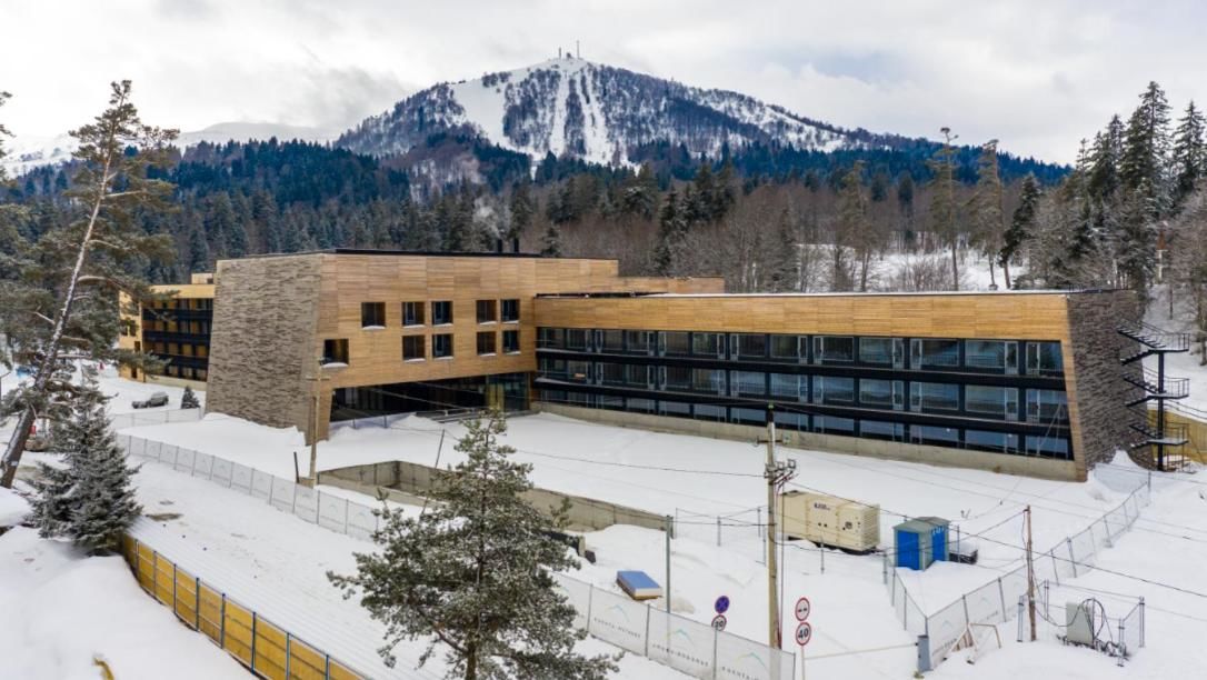 Дома для отпуска Nice Hotel Apartment Near Rooms Hotel in The Hills of Bakuriani Бакуриани-5