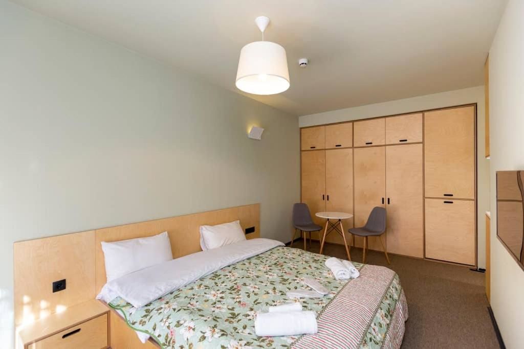Дома для отпуска Nice Hotel Apartment Near Rooms Hotel in The Hills of Bakuriani Бакуриани-23